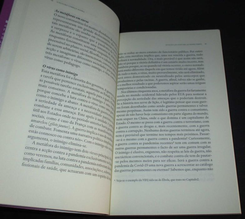 Livro O futuro começa agora Boaventura de Sousa Santos