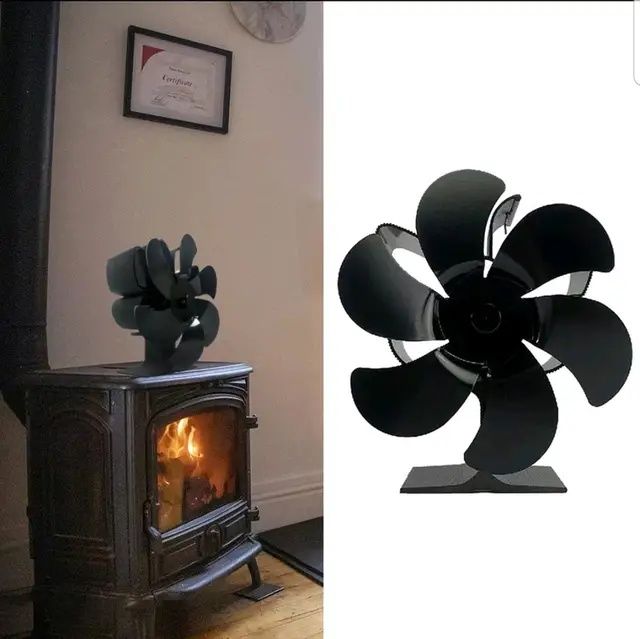 Вентилятор для каміна, буржуйки. Принцип Пельтьє