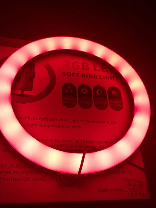RGB Selfei Ring Light with stand