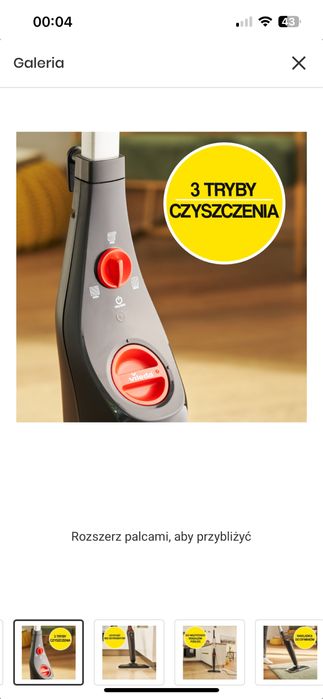 Mop parowy Vileda Steam Plus Xxl