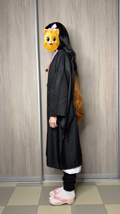 Косплей, наряд та перука Незуко з аніме Клинок, який знищує демонів