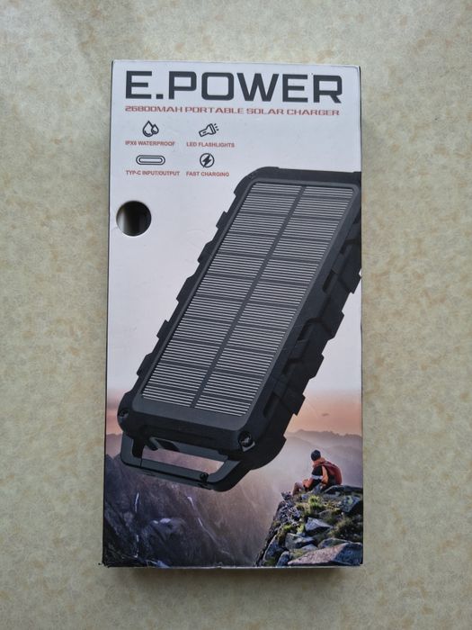 EPOWER-R153A Сонячна переносна батарея