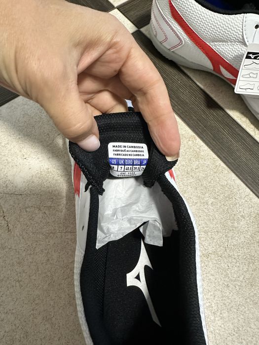 Футзалки сороканіжки бутси 38-39 Mizuno mrl sala club in