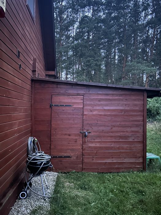 Dom drewniany 75 m² | 12 arów działki | 100 km od Warszawy | Dzbadzek