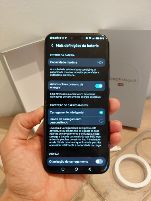 Honor Magic 8 PRO 512gb - Igual a novo!