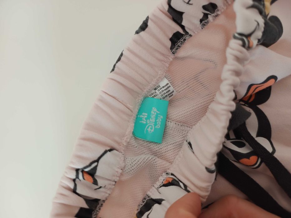 86/92cm 12-24mies komplet dresowy dresiki dresy dla dziewczynki minnie