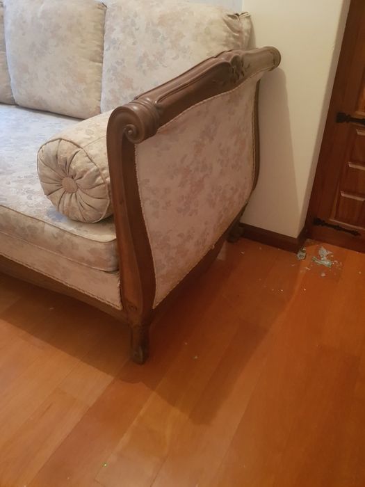 Sofa, cama estilo luis xv