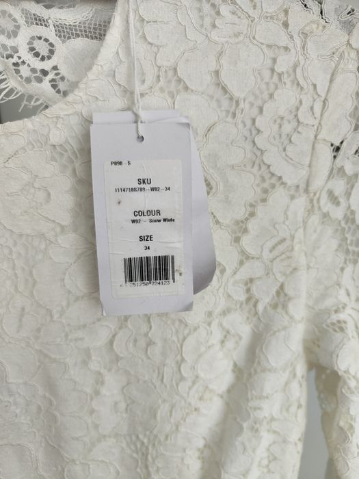 Suknia ślubna bridal sleeve dress open back detail Ivy Oak