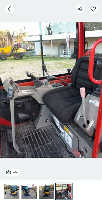 Minigiratoria Yanmar SV16