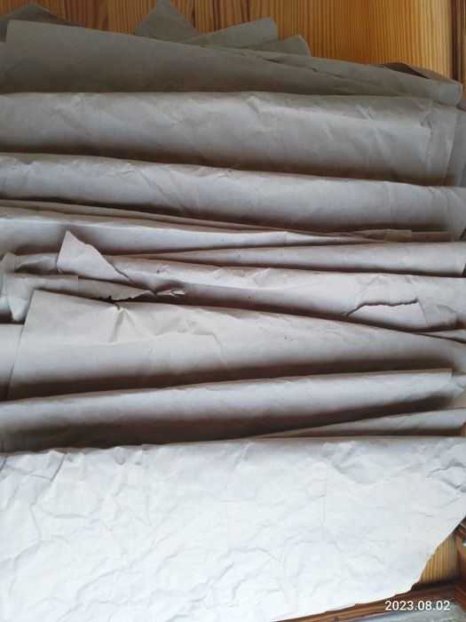 бумага коричневая упаковочная плотная 39 см ш. рулона, для пересылки