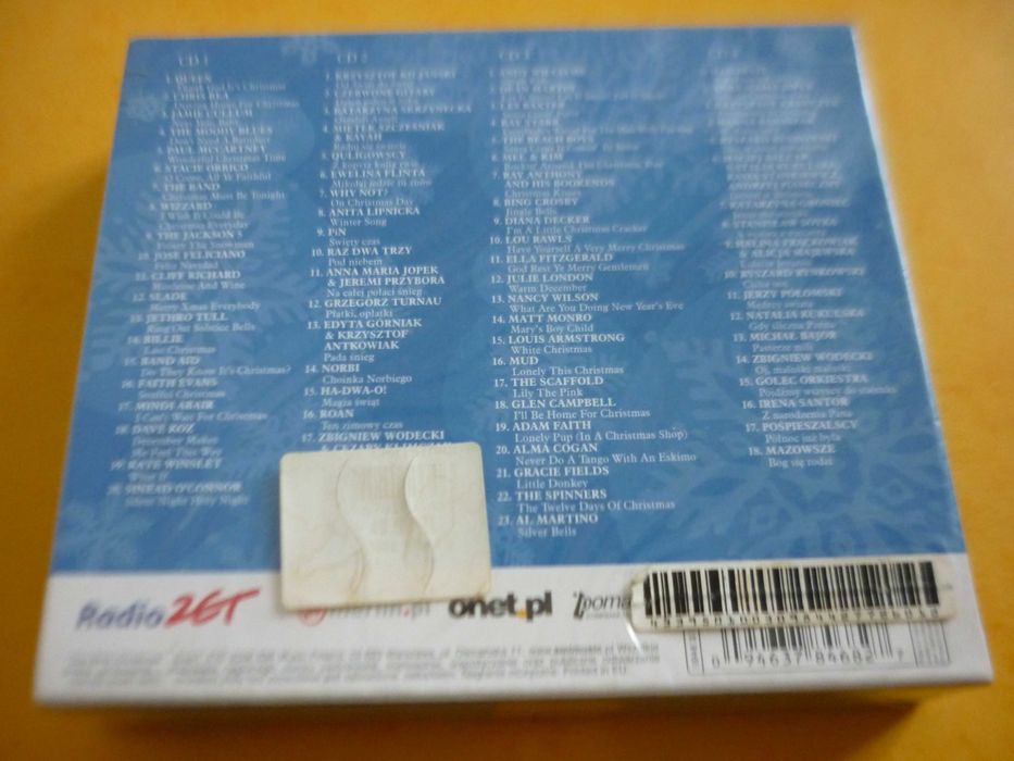 4 płyty CD "The Best Christmas ...Ever!" (nowe, w folii) kolędy