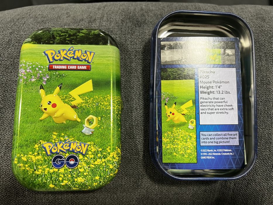 Pokémon Go Tcg mini-Tins