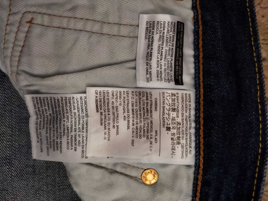 Джинси чоловічі Levis 501, Lee, Wrangler