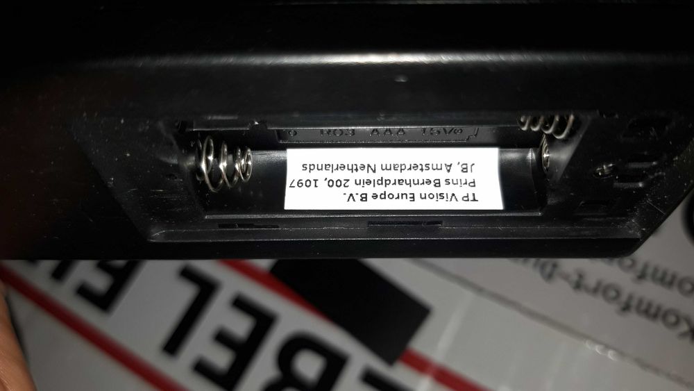 Oryginalny Pilot  Philips AMBILIGHT czarny