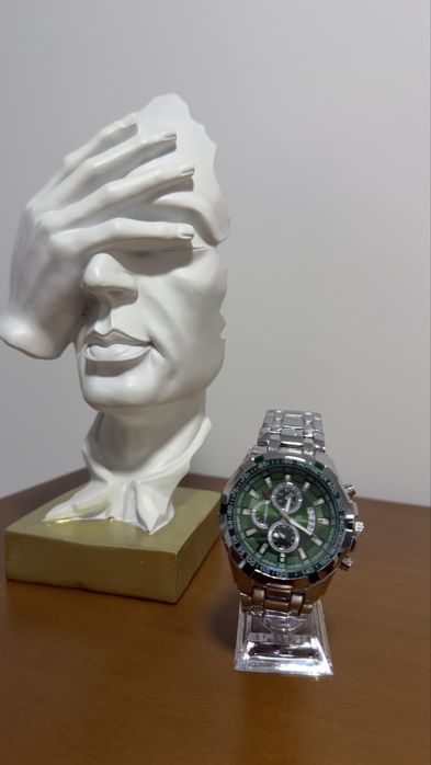 Relógio Homem com mostrador verde