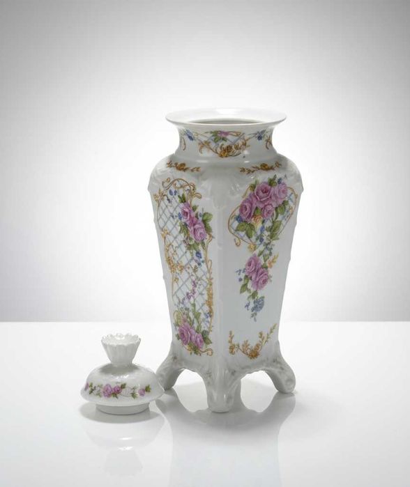 Conjunto de 4 peças de porcelana