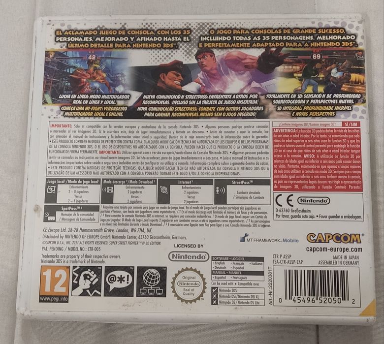 Street fighter IV 3ds