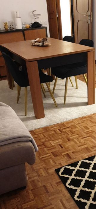 Vendo conjunto mobilia - mesa de jantar extensível + 3 módulos do conjunto