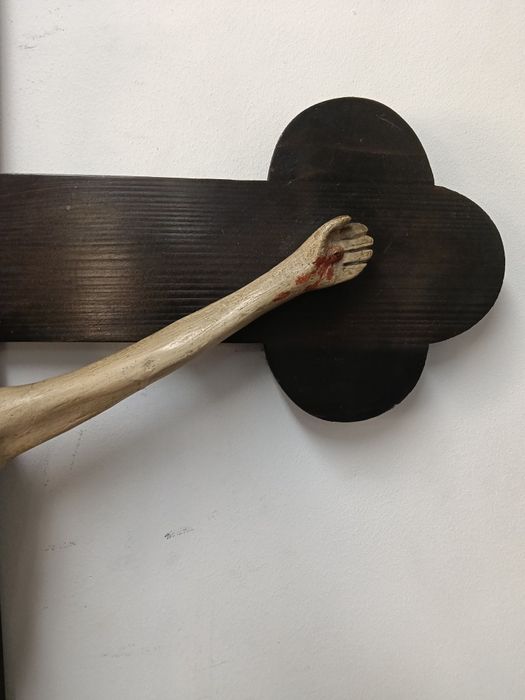 Piękny duży Stary Krzyż