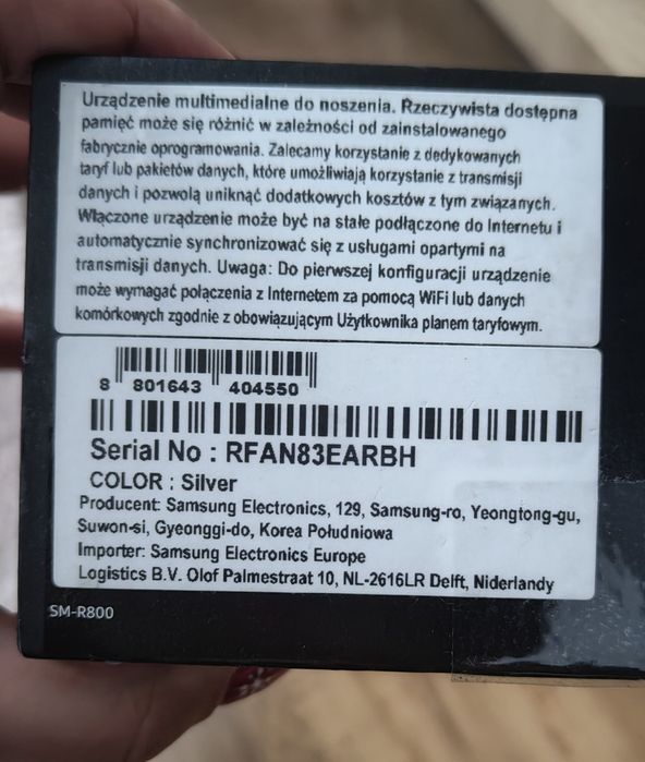 Samsung Galaxy watch 1