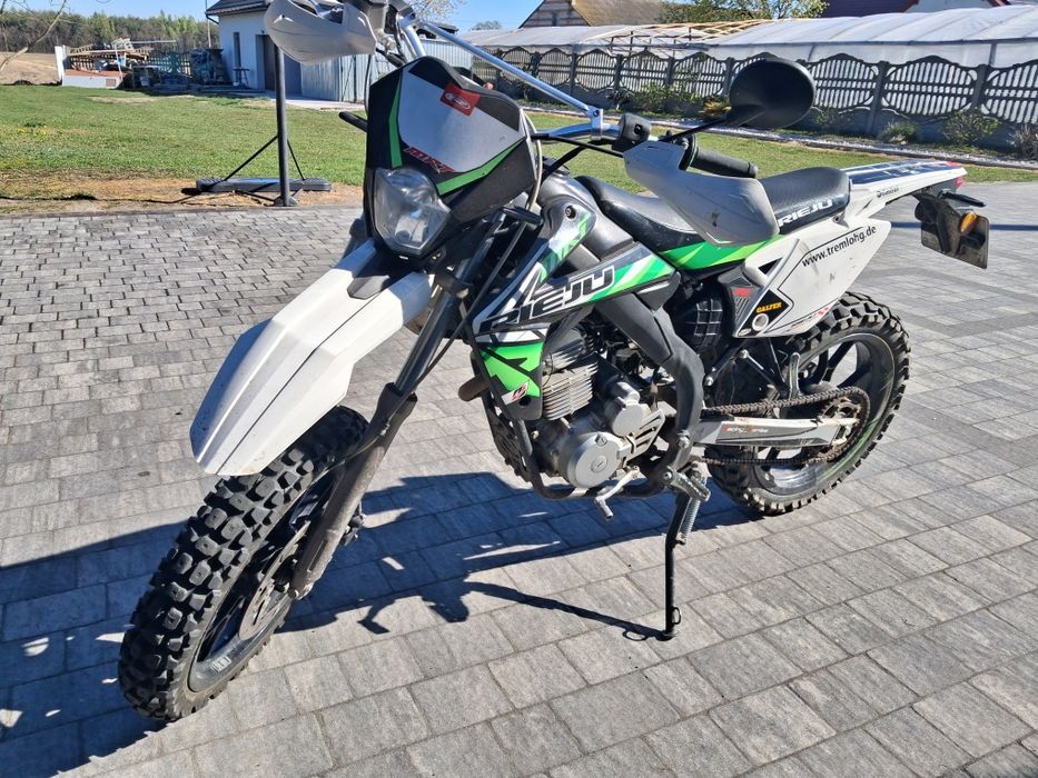 Cross Rieju mrt 125 zarejestrowany po remoncie