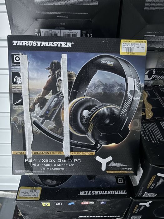 Słuchawki do gier pc ps3 ps4 xbox Trustmaster hurt 102 sztuki