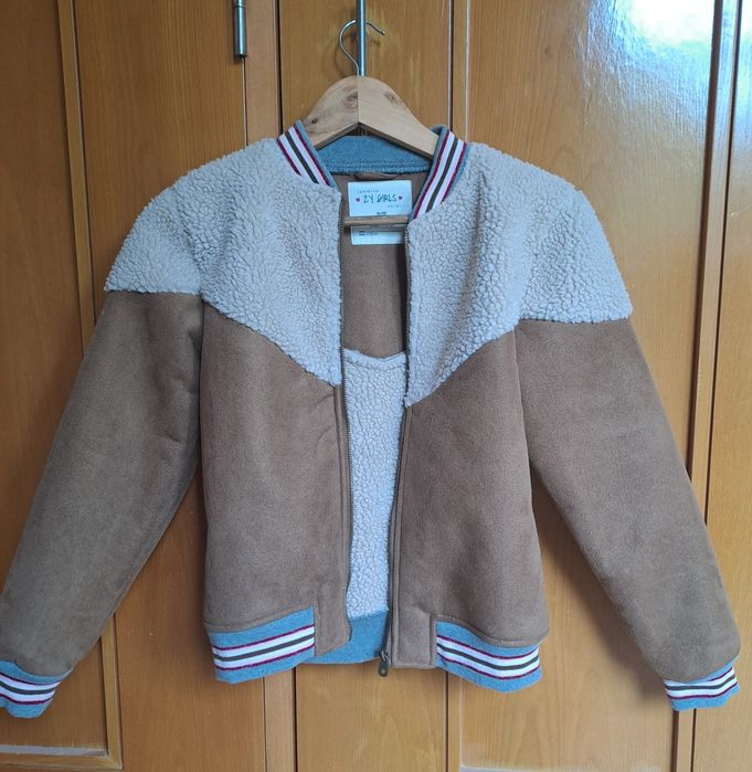 Blusão novo camel 11/12 anos