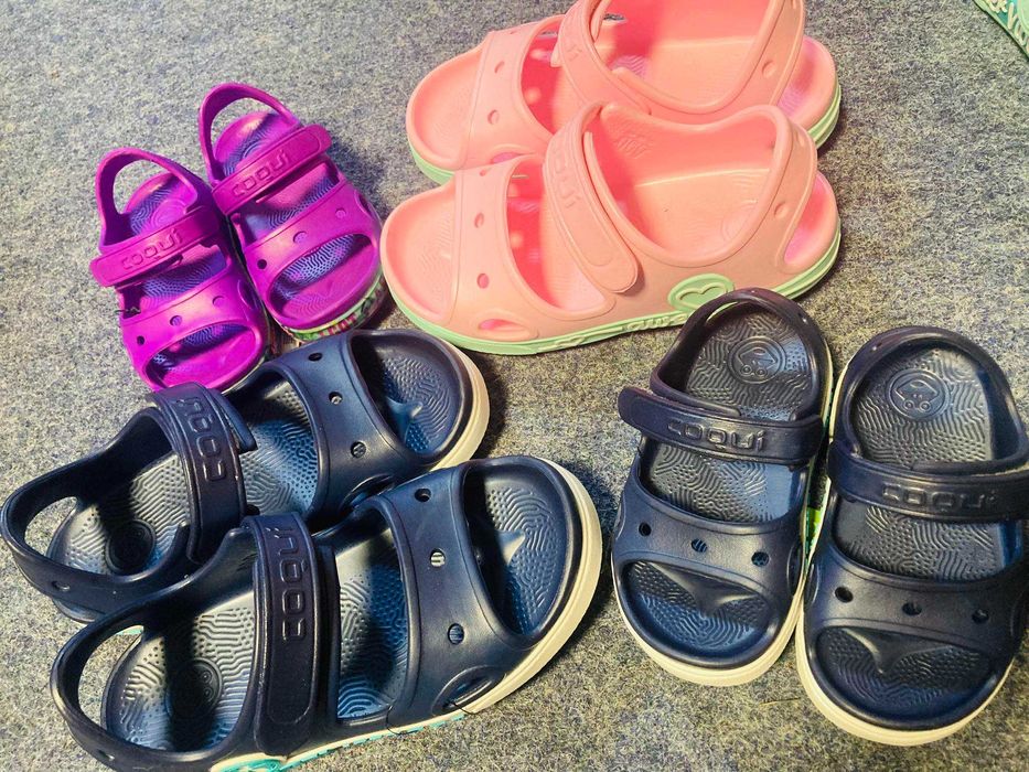 Coqui sandały sandałki plażowe piankowe 22  - 24 wyprzedaż