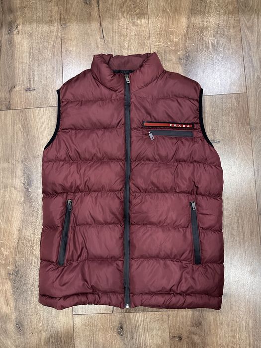 Жилетка Prada red stripe (M)
