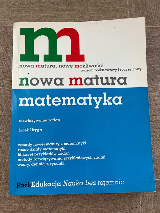 Nowa matura matematyka Uryga podstawowy rozszerzony ParkEdukacja