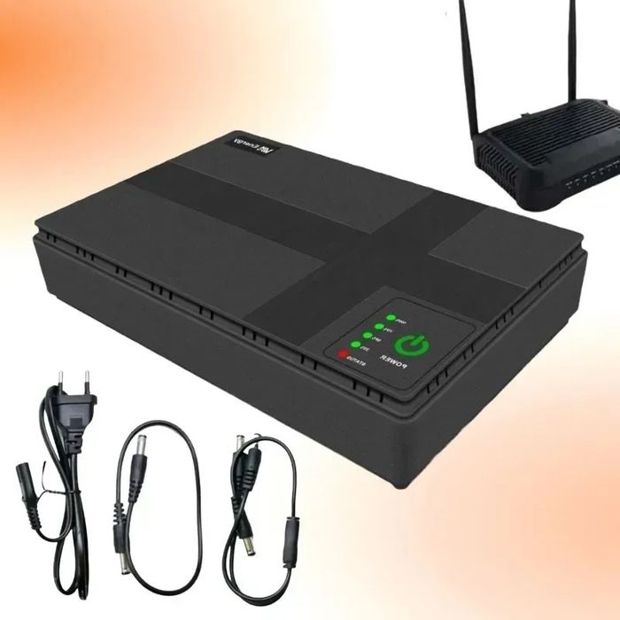 ДБЖ для роутера УБП повербанк