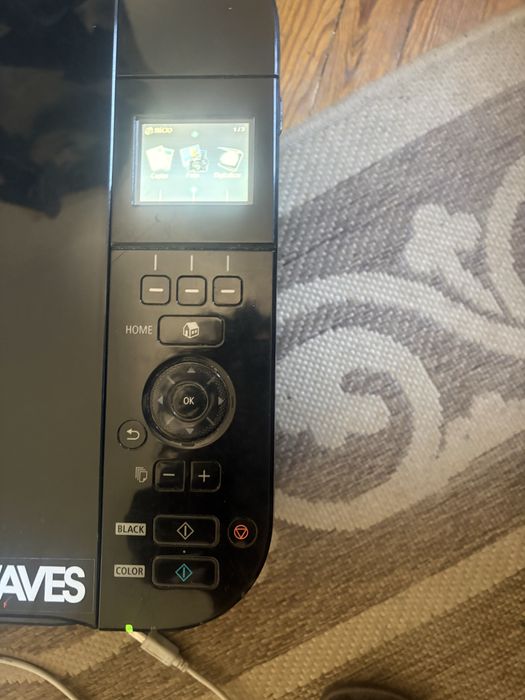 Impressora canon perfect waves pixma