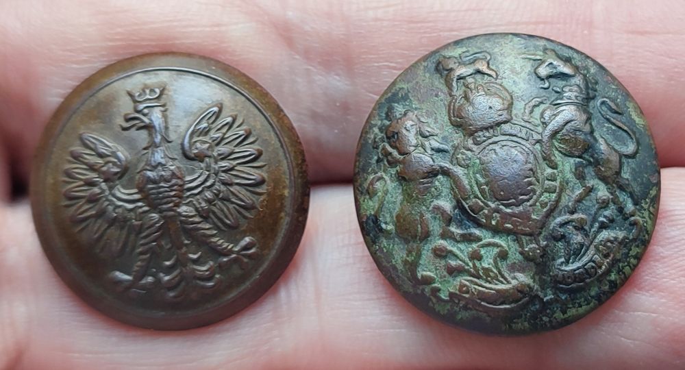 Гудзики Англія ПСВ і Польща 1937