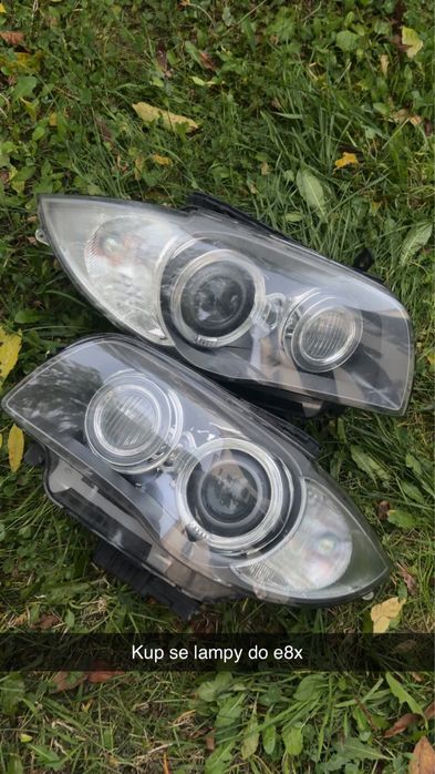 Lampy przod BMW E87 2008r xenon