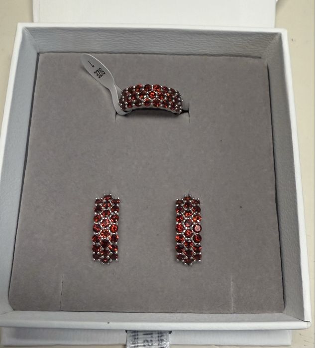 Ювелирные изделия с гранатами