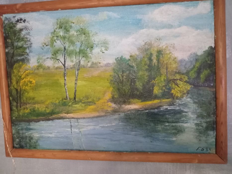 Картина,пейзаж,масло.
