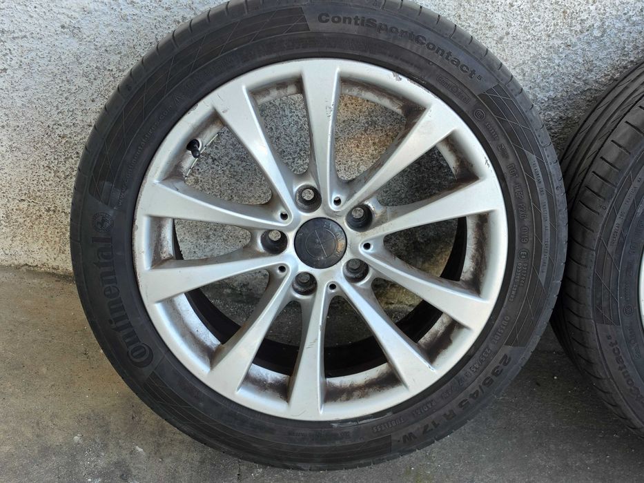Jantes originais BMW 17" 5x120 com Pneus 225.50.17 + 235.45.17