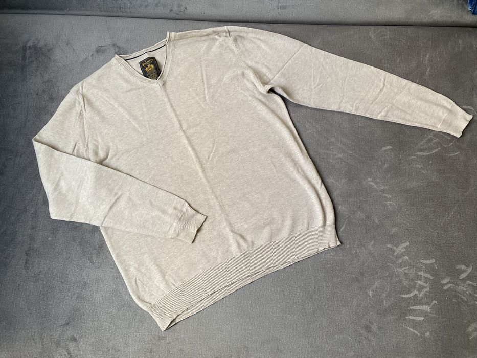 Sweter męski beżowy Rozmiar S (mex 38)
