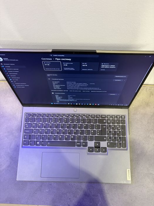Ноутбук  Lenovo legion 5 pro 3070rtx Ryzen 7 16/512