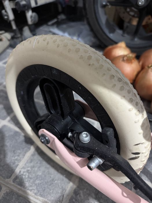 Bicicleta sem pedais Runride 500 rosa