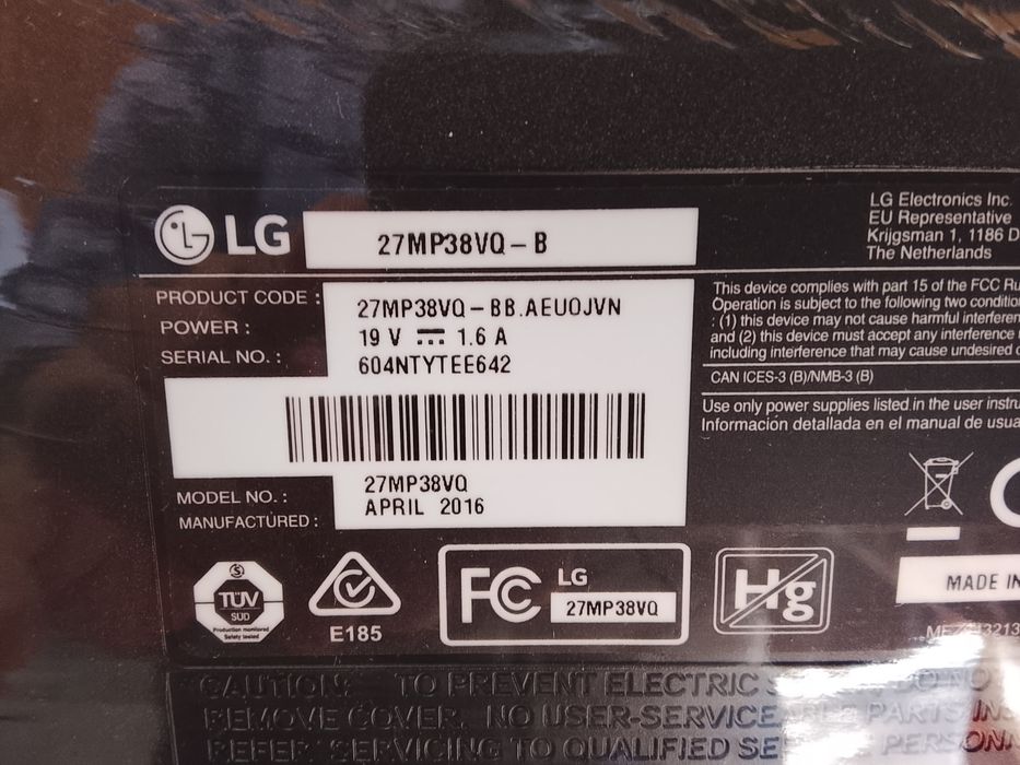 Monitor LG 27 polegadas