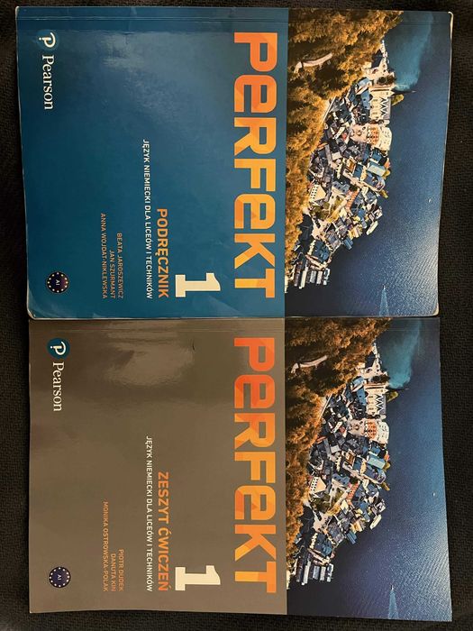 Podręcznik Perfekt 1 + Ćwiczenia Perfekt 1 MAŁO UZUPEŁNIONE