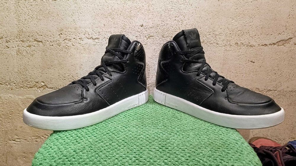 Wysokie sneakersy ADIDAS TUBULAR INVADER 2.0 r.38 2/3 skóra st.b.dobry