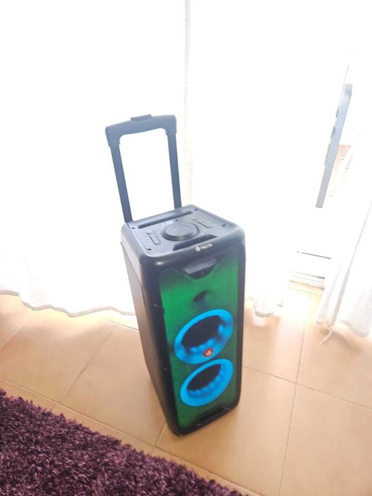 Coluna Bluetooth NGS WildRave 1 - 200W (Como Nova)