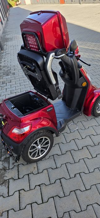Skuter elektryczny Rolektro, inwalidzki czterokołowy dla Seniora