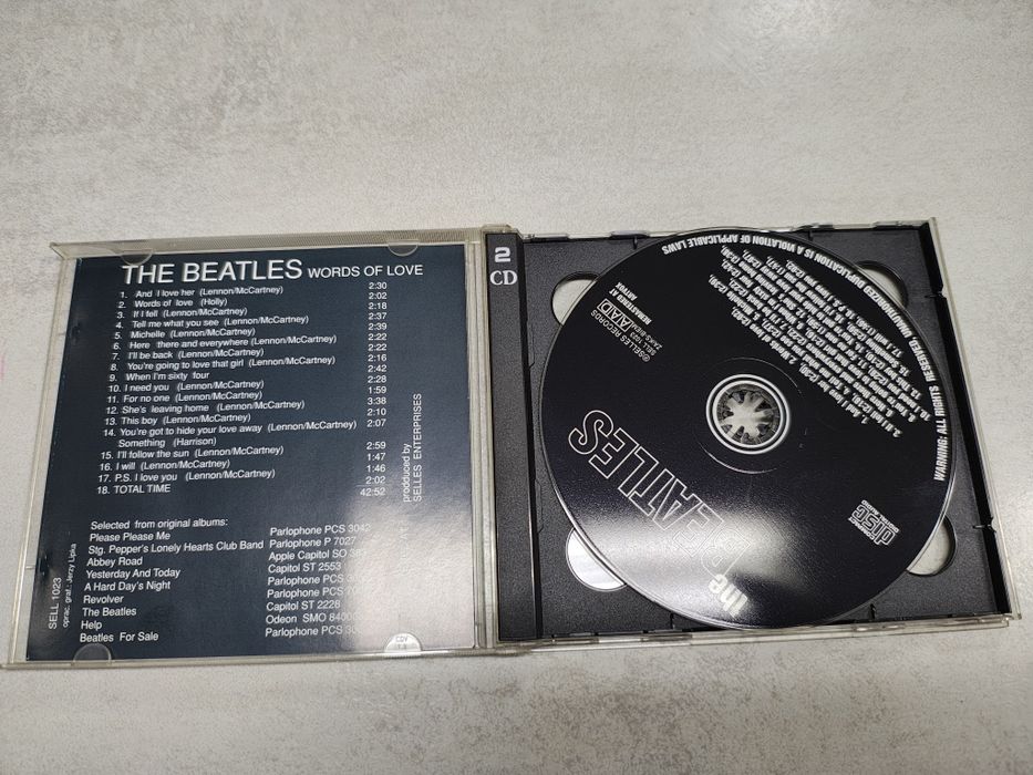 The Beatles. Words of love. Cd