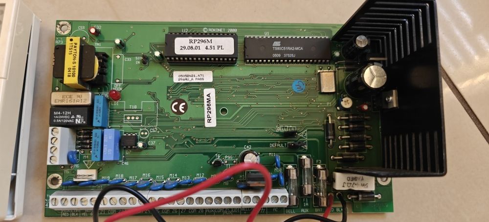 Zestaw alarmowy Risco RP296