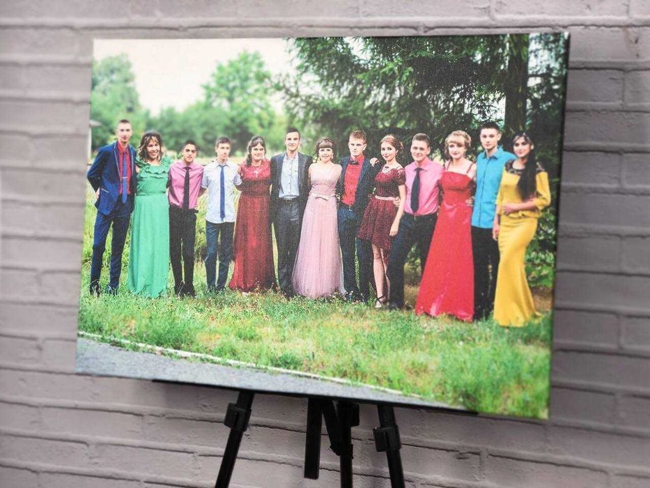 Печать на холсте портретов и картин, Фото на холсте, Холст на подарок