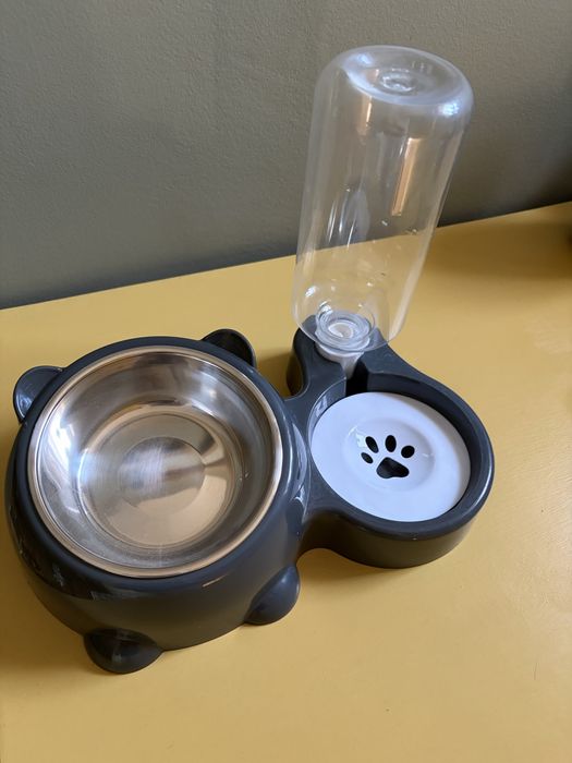 Dispensador de água + tigela comida Animal