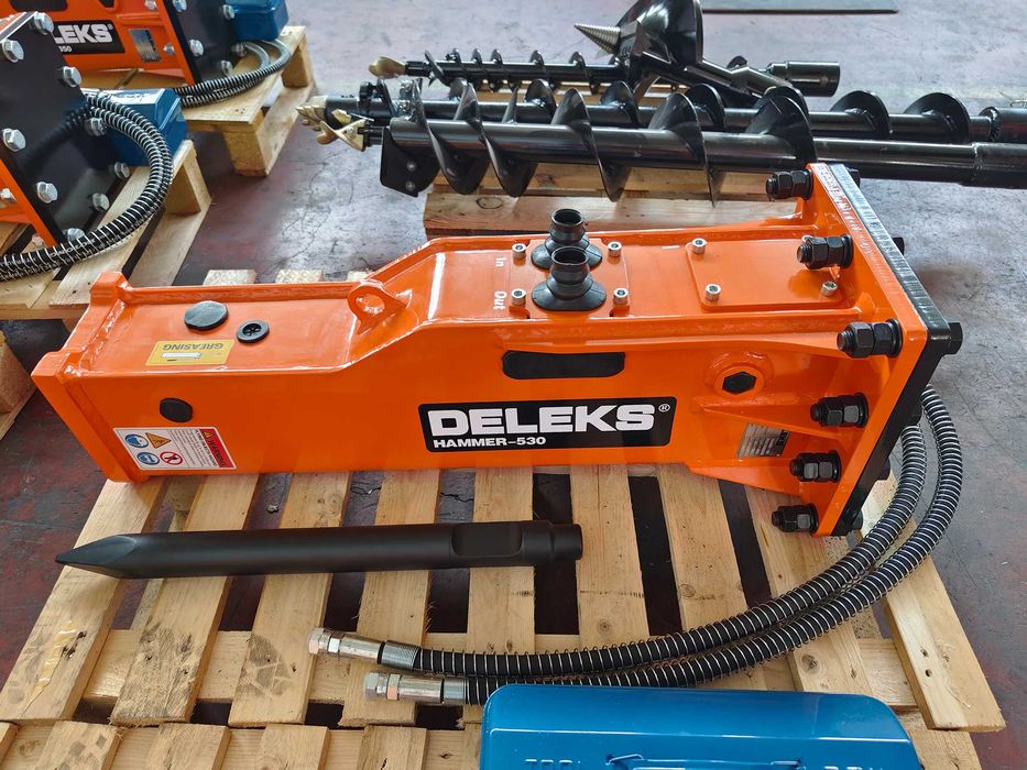 Martelo Silencioso p/Escavadora 2.5-5T-HAMMER-530 -ENVIO +IVA INCLUÍDO